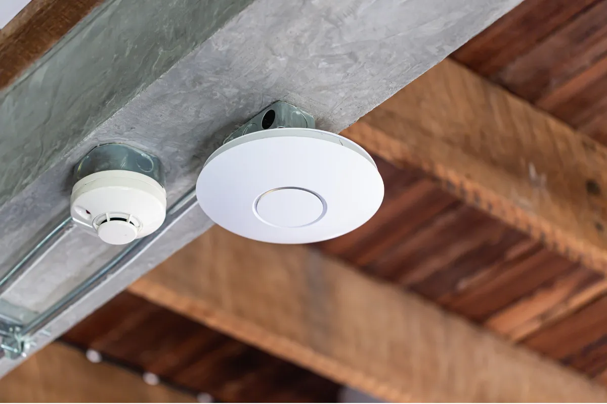 Tavana monte edilmiş kurumsal access point